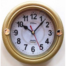 Настенные часы с подставкой КОСМОС 7016 зол