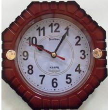 Настенные часы с подставкой КОСМОС 7019-2 бор 