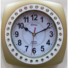 Настенные часы с подставкой КОСМОС 7096 зол.