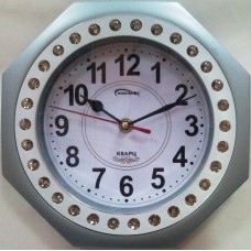 Настенные часы с подставкой КОСМОС 7098 голуб