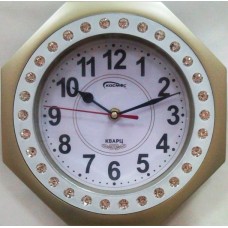 Настенные часы с подставкой КОСМОС 7098 зол