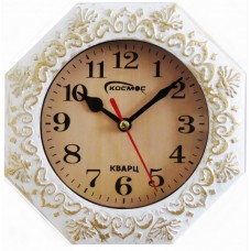 Настенные часы КОСМОС с подставкой для стола 7623 бел